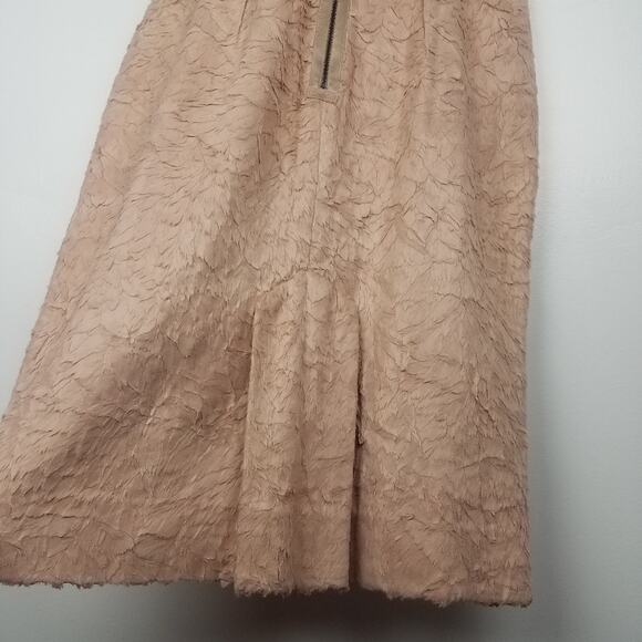 Max Azria | Light Pink Silk Linen Formal Dress New - Picture 7 of 8